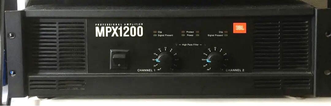 JBL MPX1200 パワーアンプ　ヴィンテージアンプ　1200W×2(4Ω)
