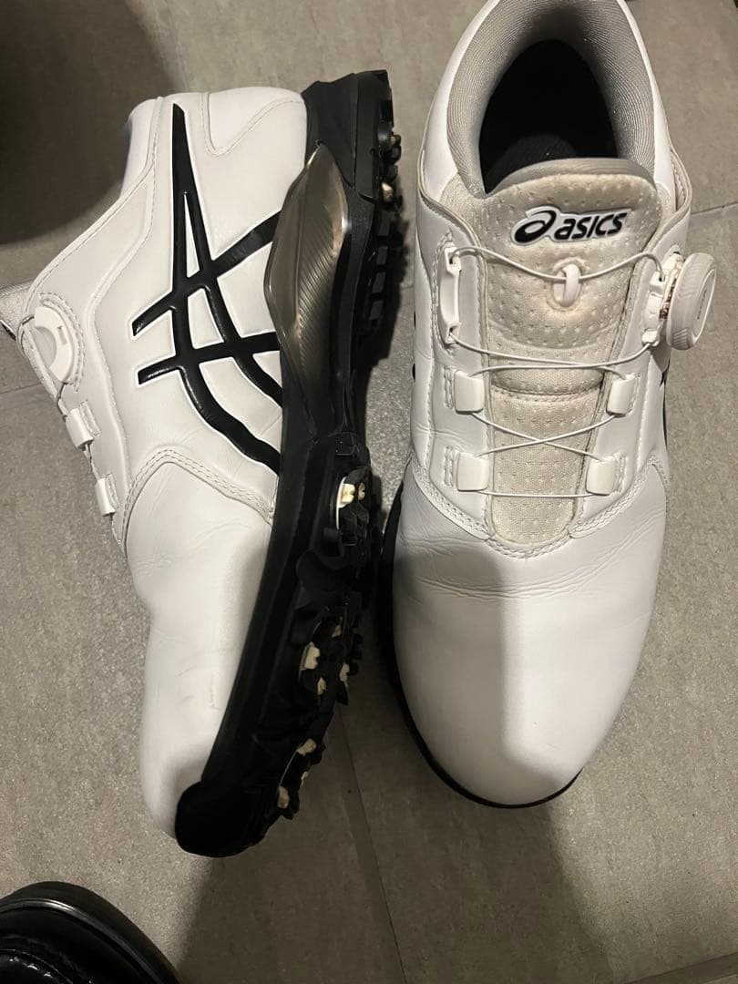 美品 アシックス GEL-ACE PRO M ゴルフシューズ