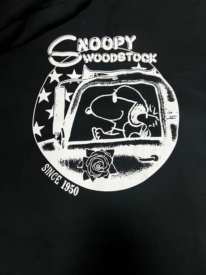 【CALLE】PEANUTS スヌーピー スウェット Lサイズ