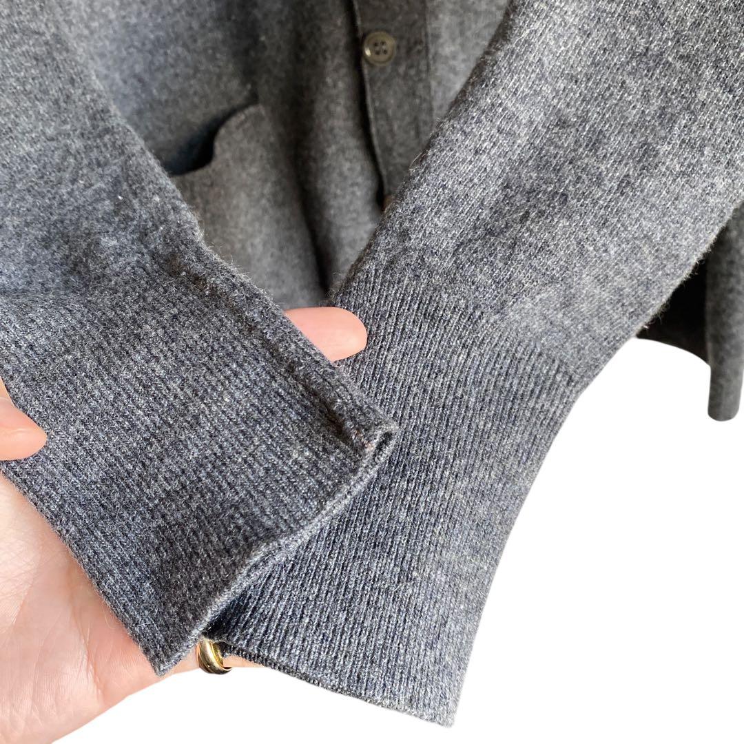 70s80s dunhill スコットランド製 カシミヤニットカーディガン 40