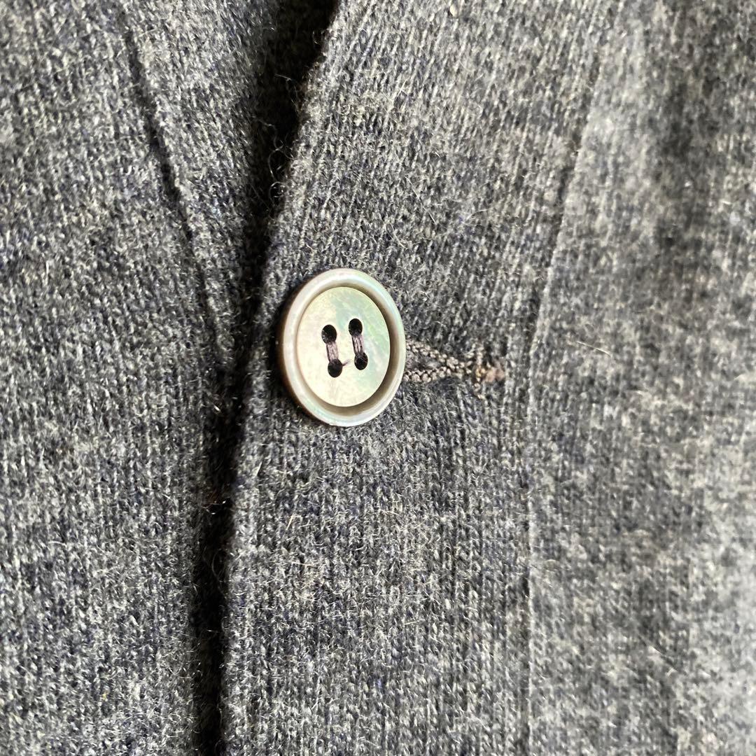 70s80s dunhill スコットランド製 カシミヤニットカーディガン 40