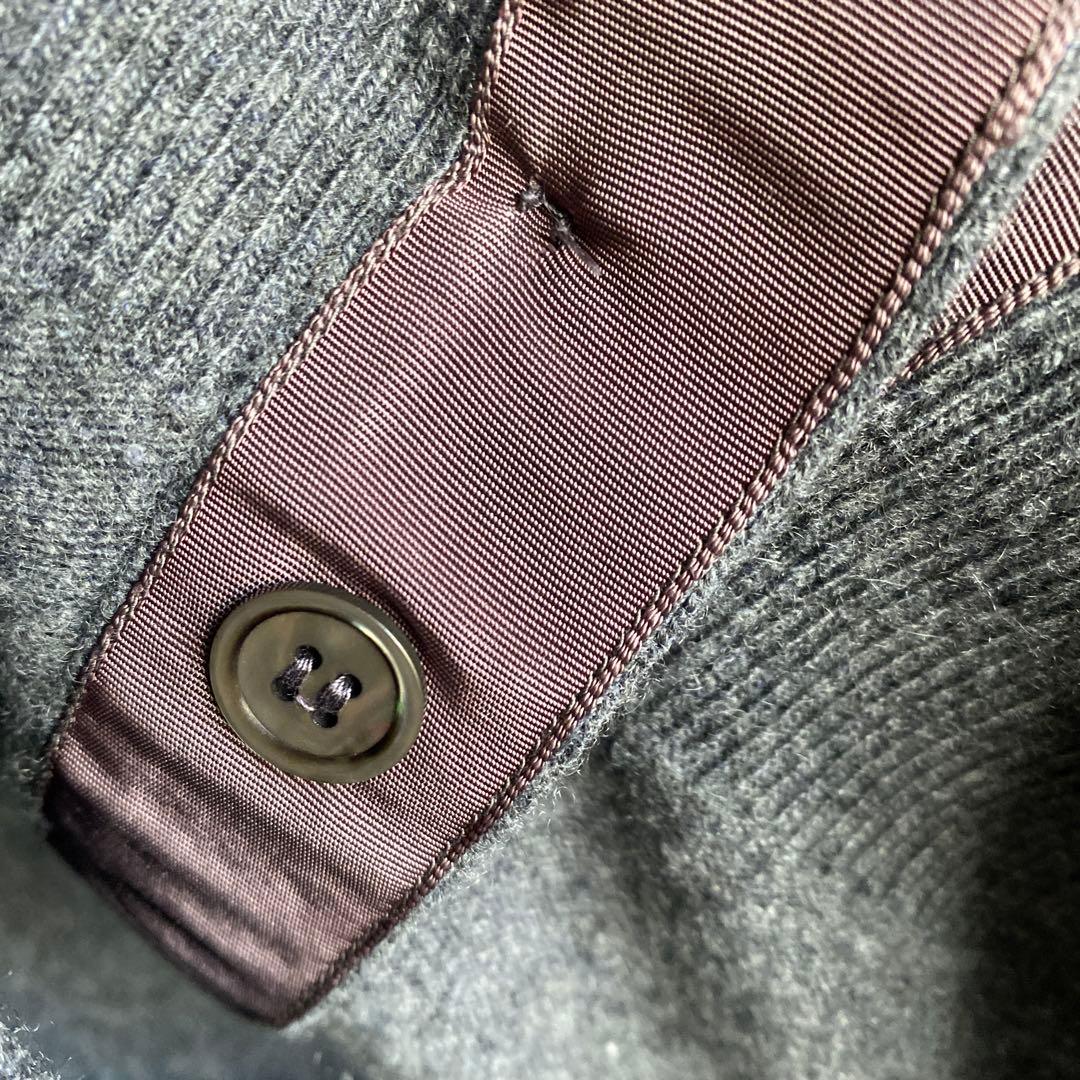 70s80s dunhill スコットランド製 カシミヤニットカーディガン 40