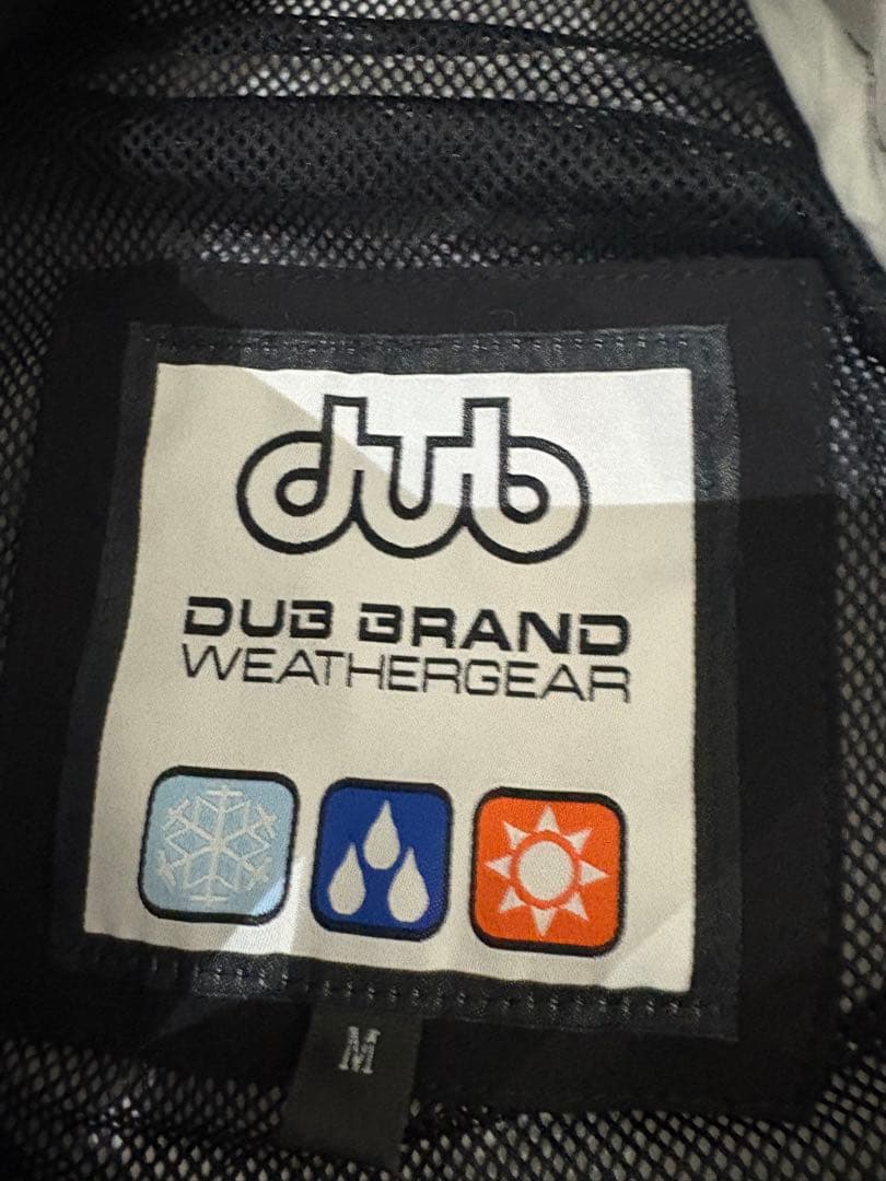 ダブ　DUB BRAND スノーボードウェア　上下セット　M