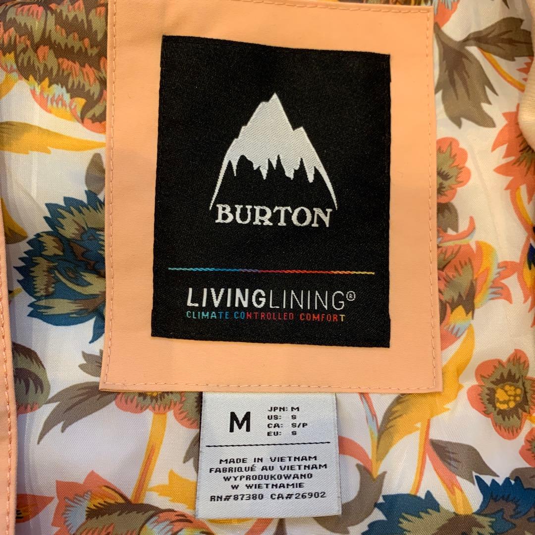 バートン　LIVING LIVING スノーボードウェア　上下　美品