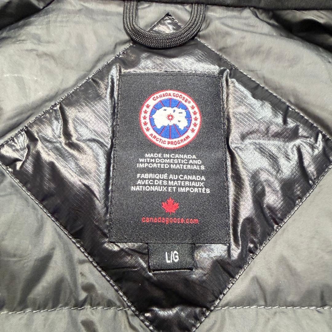 カナダグース　ダウンベスト　2702M Lサイズ ブラック