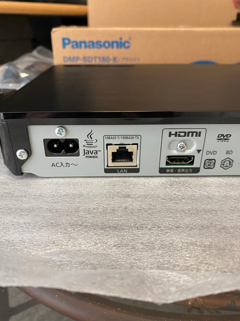 Panasonic DMP-BDT180-K ブルーレイプレーヤー