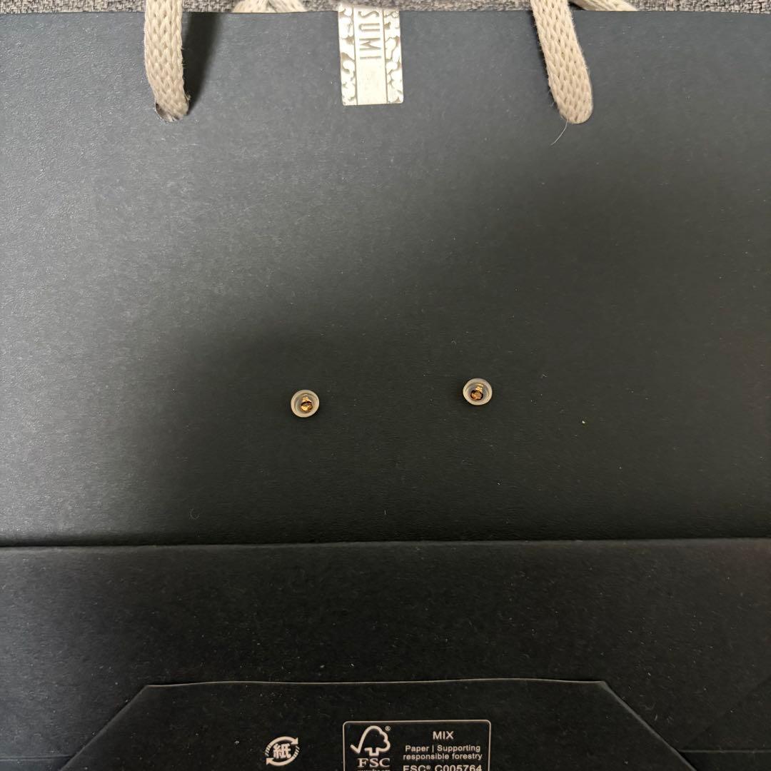 TSUTSUMI K18YG ダイヤモンドピアス