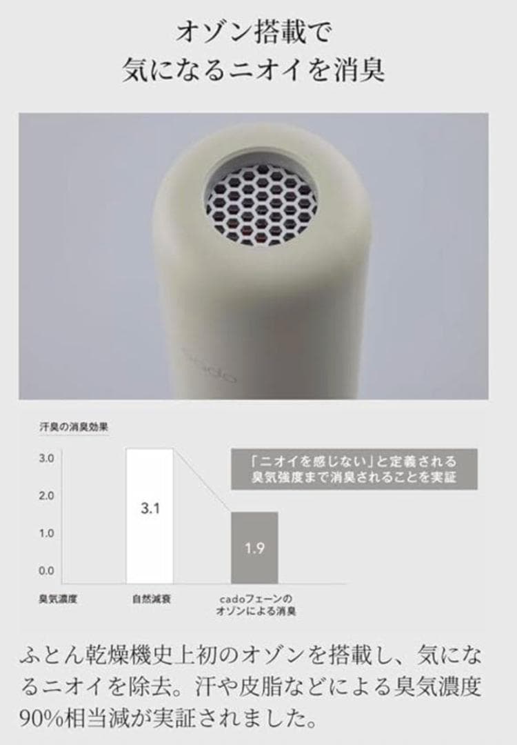最安値 Cado 布団乾燥機 1台4役 一瞬で暖められる FOEHN 002