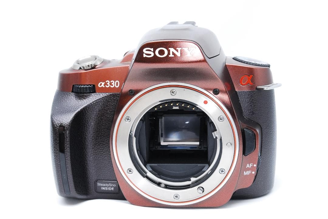 ナカミー【訳アリ】♥ SONY α330 ♥スマホ転送 一眼レフ 希少色