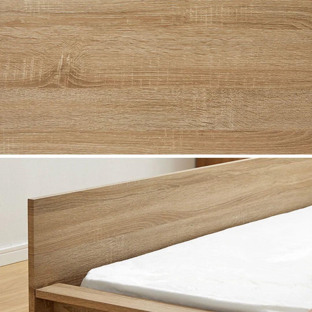 [幅158][ダブル] ベッドフレーム ロータイプ モダン LOWYA