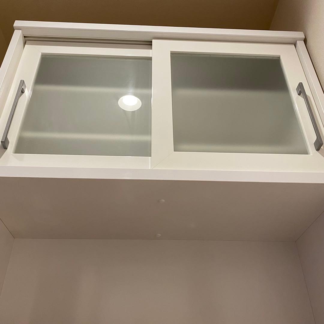 【購入価格8万円】ニトリ 食器棚 幅90cm レジューム キッチンボード 美品