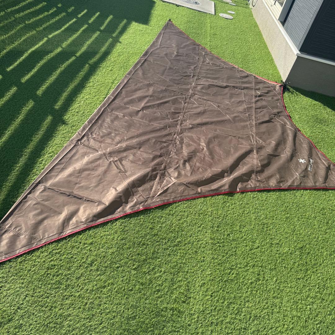 美品　スノーピーク HDタープ シールド ヘキサM ポール付き