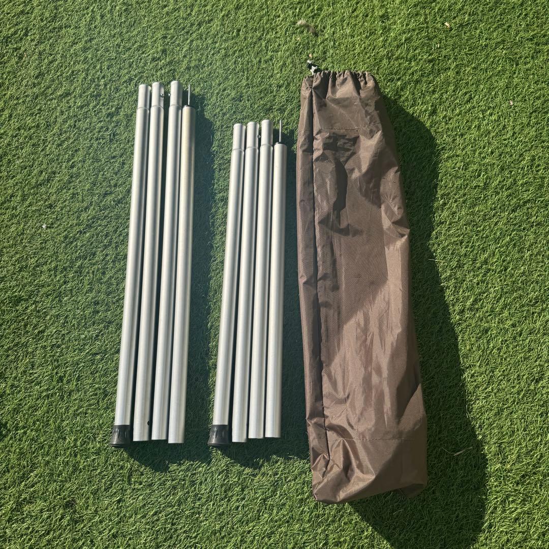 美品　スノーピーク HDタープ シールド ヘキサM ポール付き