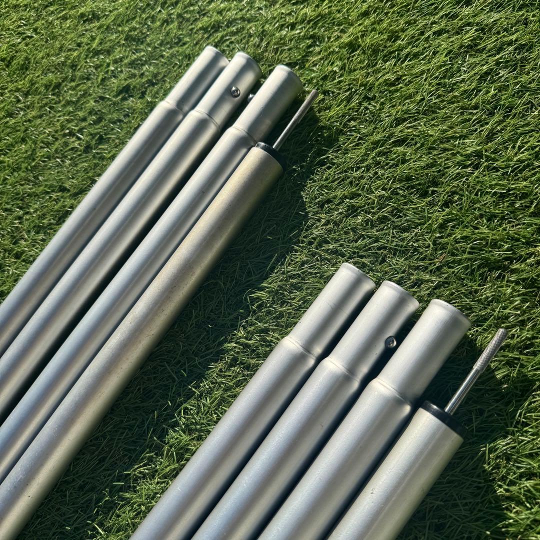 美品　スノーピーク HDタープ シールド ヘキサM ポール付き