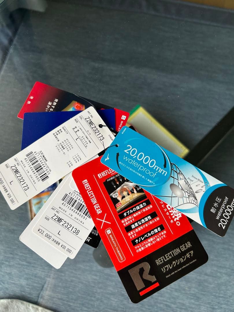 Mizuno スキーウェア上下　DEMO SOLID MODEL おまけ付き