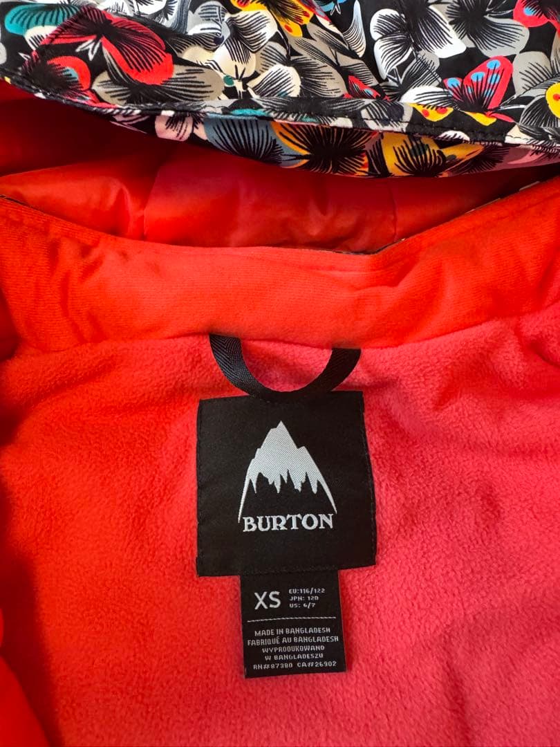 BurtonキッズスノーボードウェアXS/120_中古