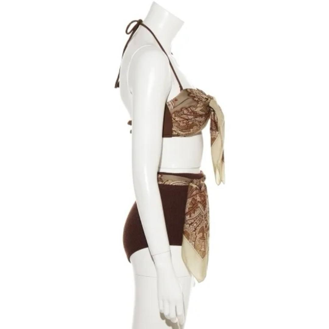 【定価24,200円】FRAY I.D フレイアイディー バンドゥスカーフビキニ