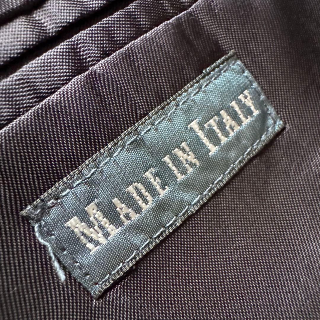 ポロバイラルフローレン　スーツ　セットアップ　ネイビー　ストライプ　イタリア製