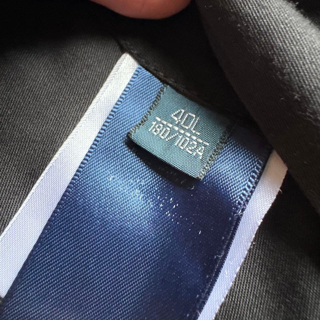 ポロバイラルフローレン　スーツ　セットアップ　ネイビー　ストライプ　イタリア製