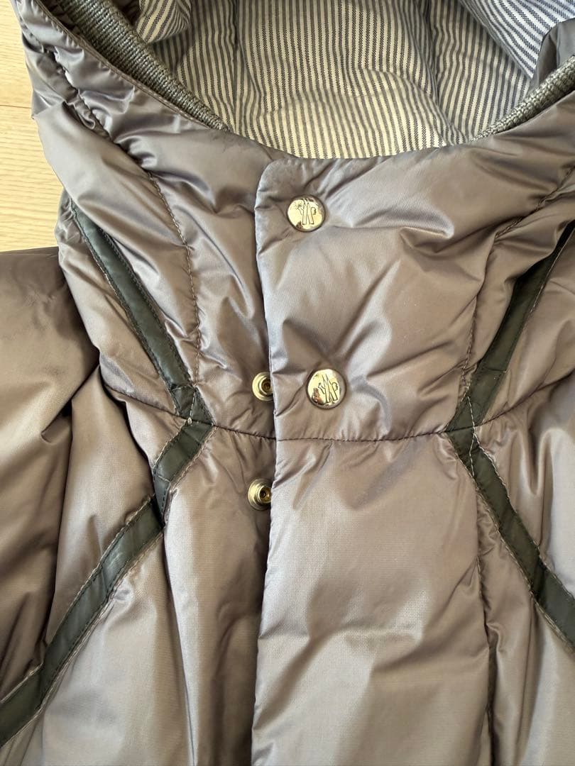 ※ LVMH homme※モンクレール ガム・ブルー ロングダウンコート