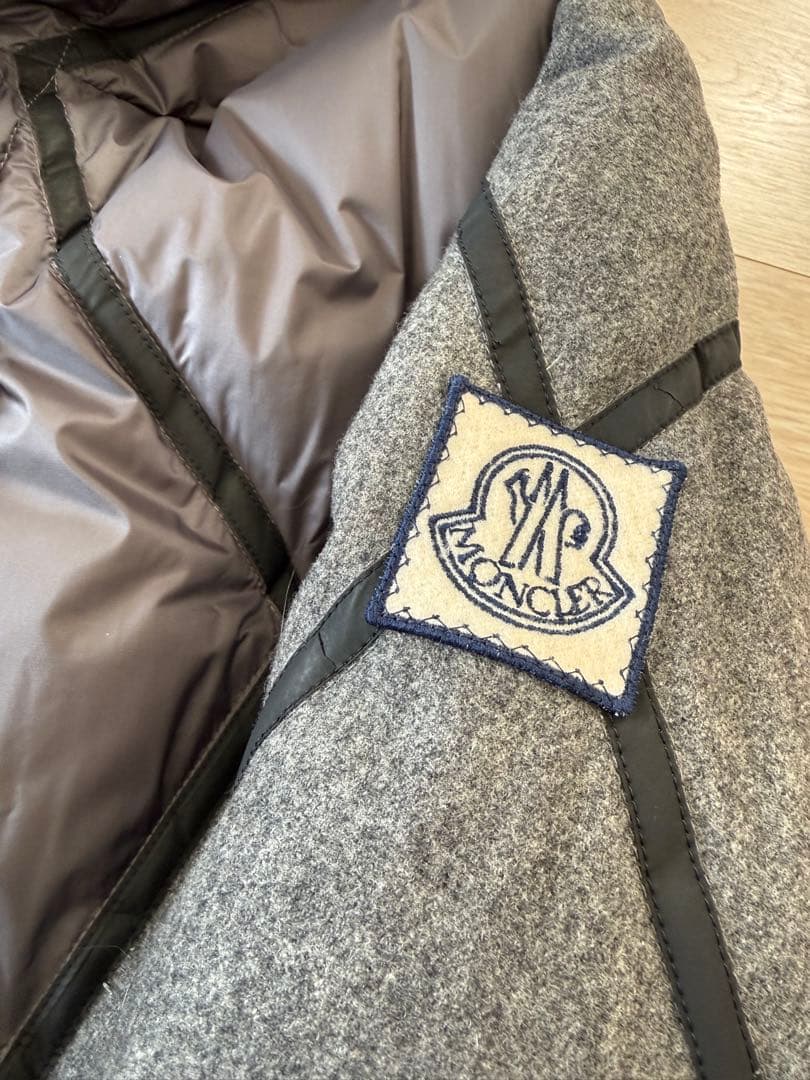 ※ LVMH homme※モンクレール ガム・ブルー ロングダウンコート
