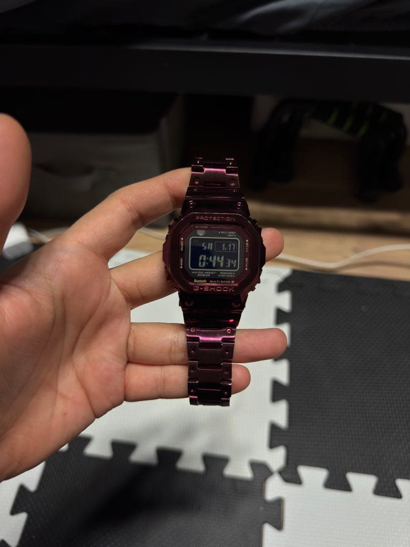 CASIO G-SHOCK フルメタル パープル