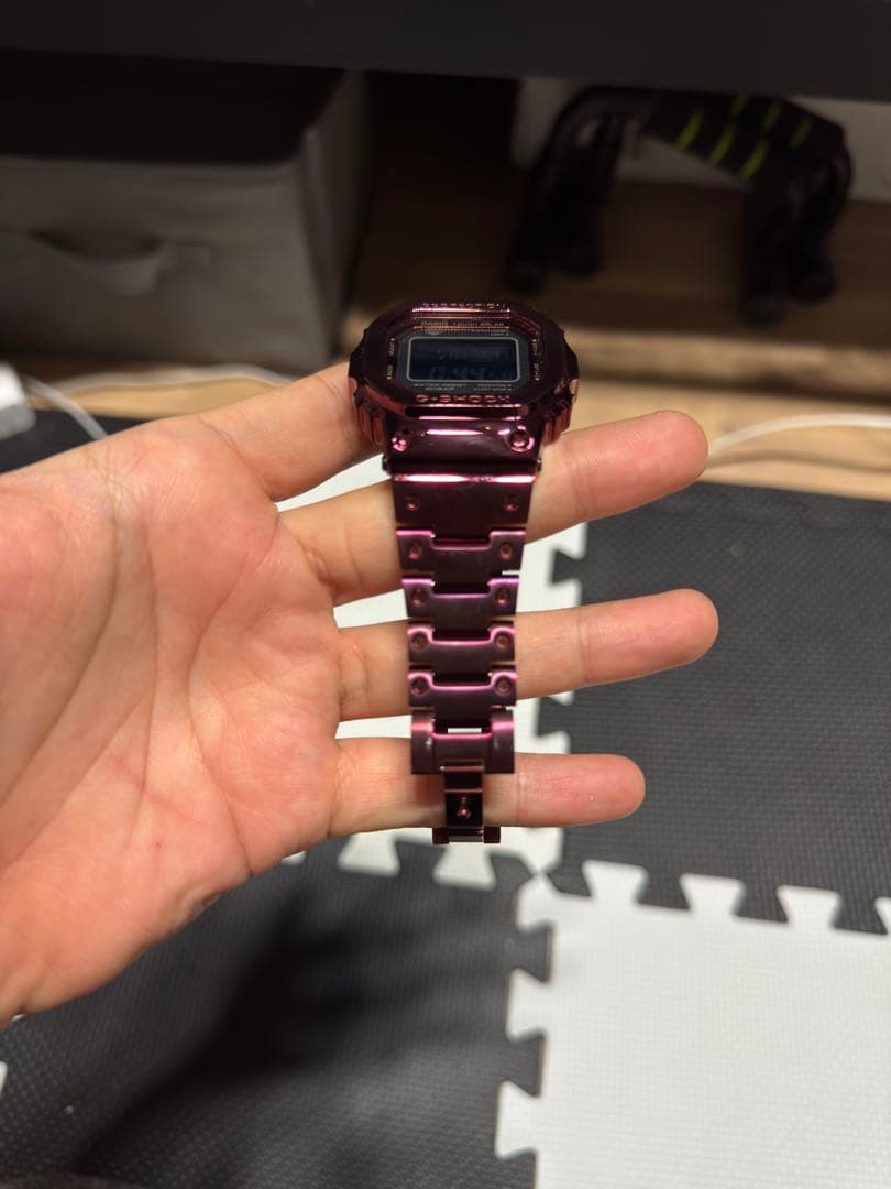 CASIO G-SHOCK フルメタル パープル