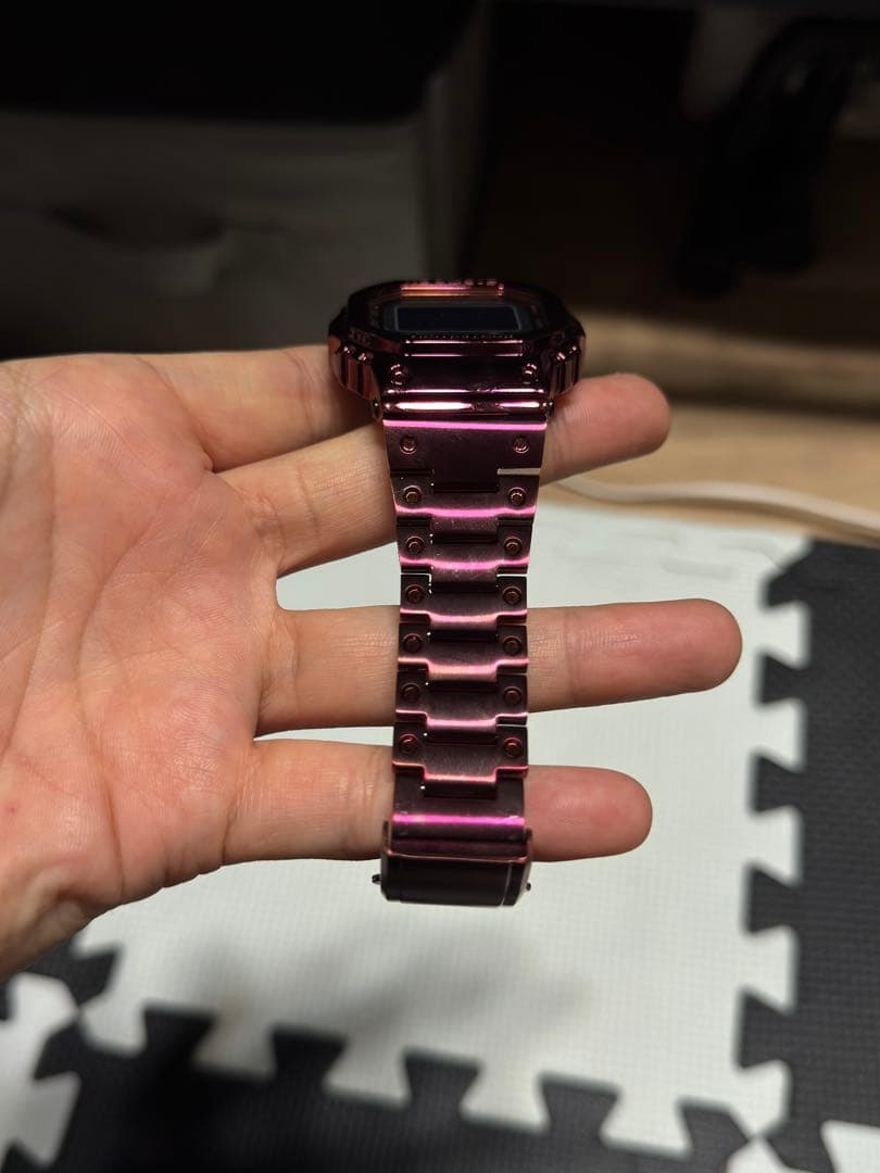 CASIO G-SHOCK フルメタル パープル