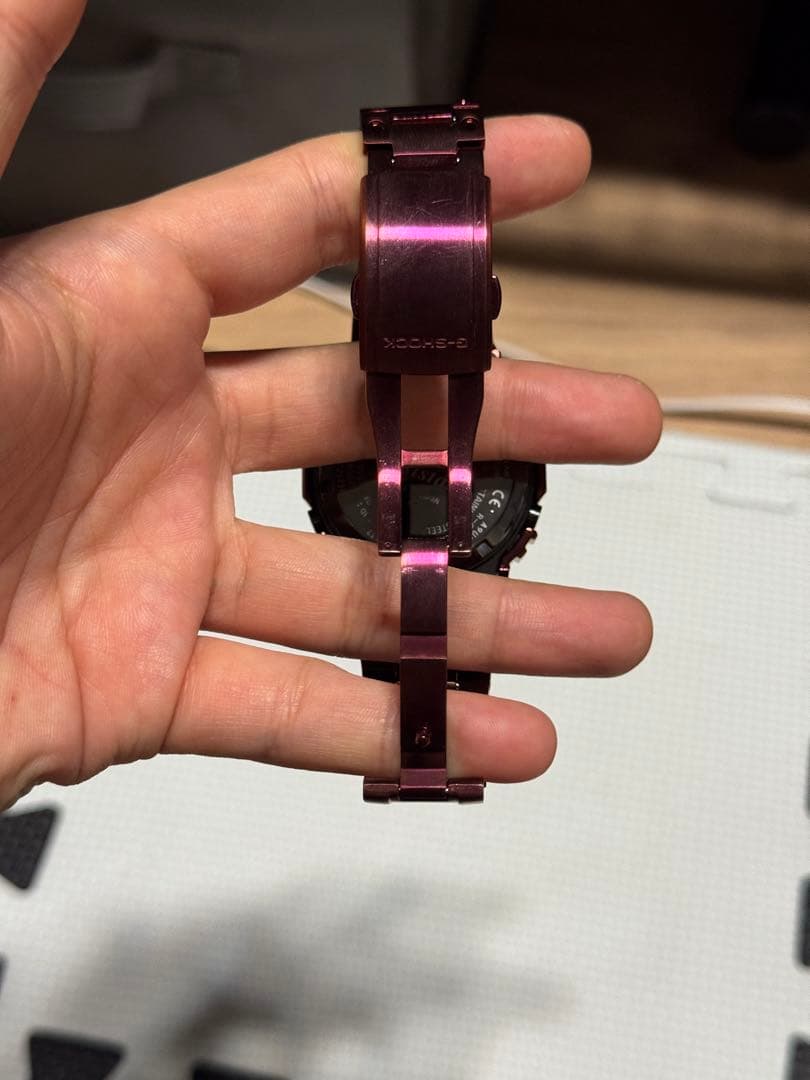 CASIO G-SHOCK フルメタル パープル