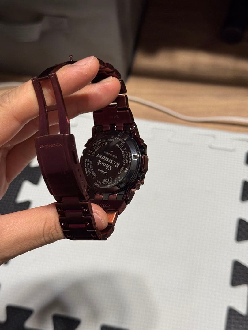 CASIO G-SHOCK フルメタル パープル