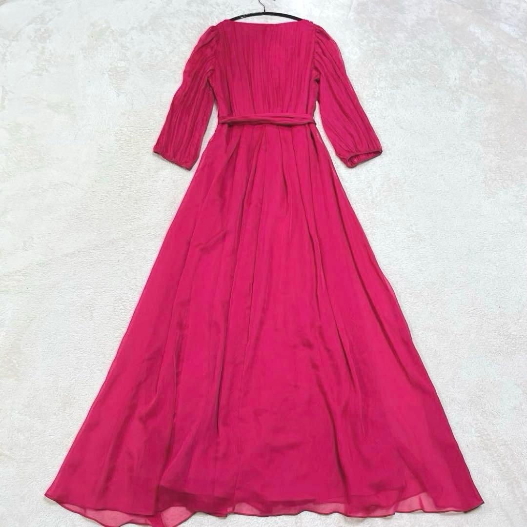 美品◇MAX＆coロングドレス　ピンク