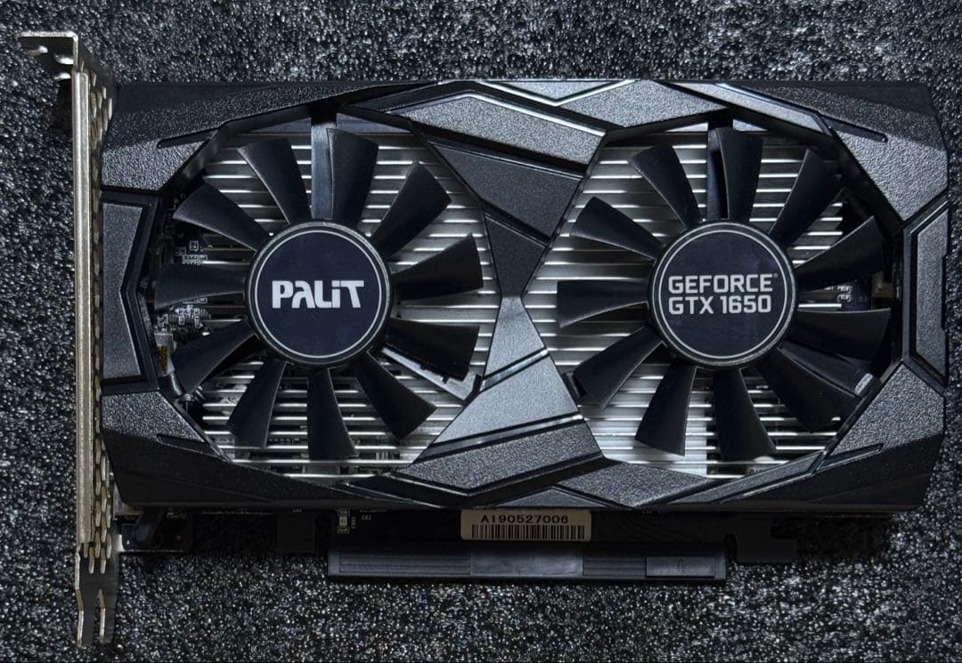グラフィックボード・グラボ・ビデオカード PALIT GeForce GTX1650 DUAL OC 4GB