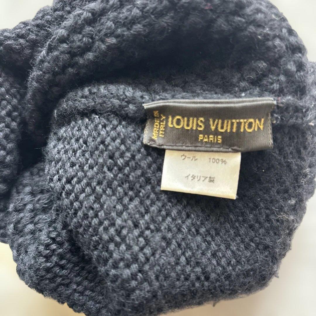 LOUIS VUITTON ブラックニット帽