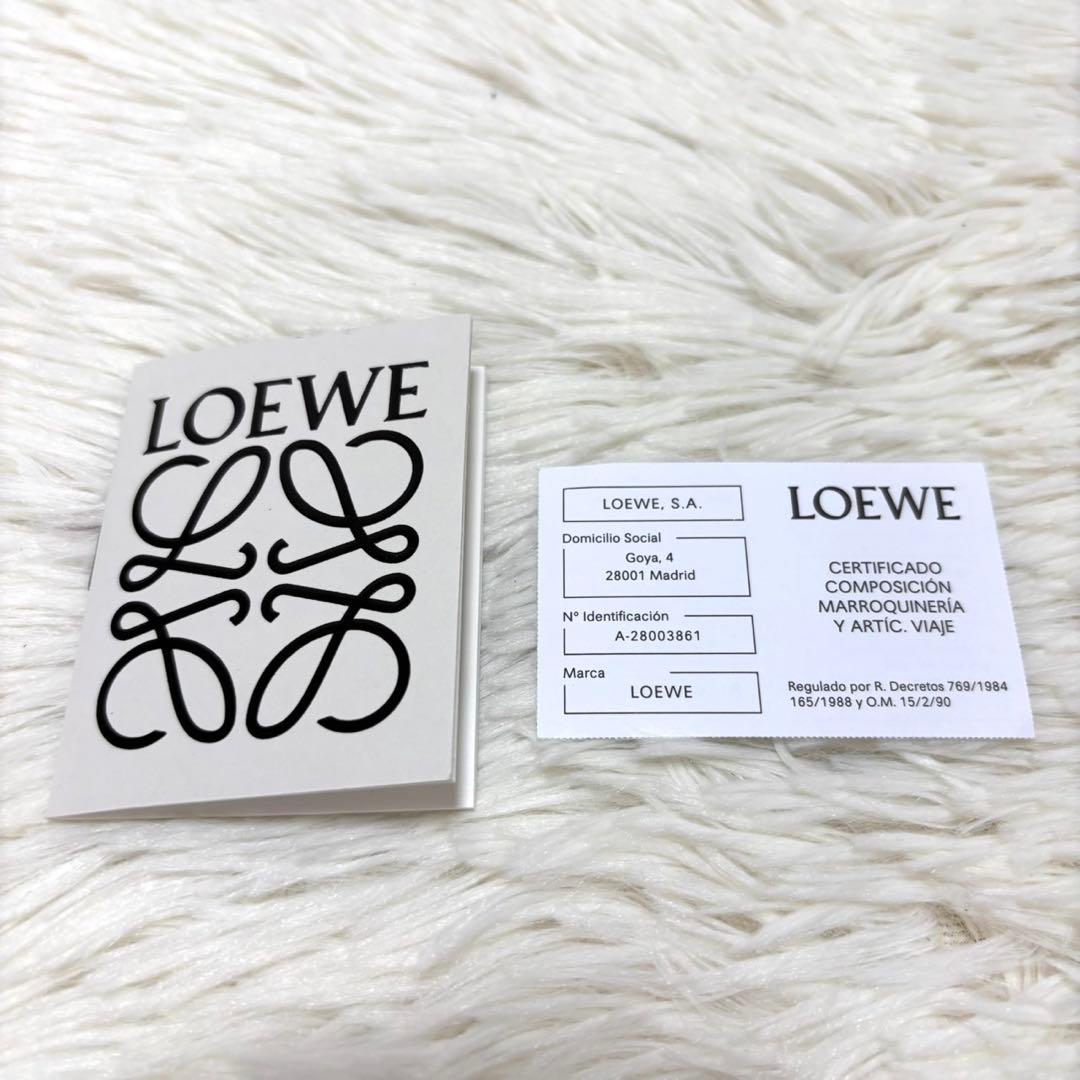 【現行モデル・美品】ロエベ スラップ ブレスレット レザー バングル アナグラム