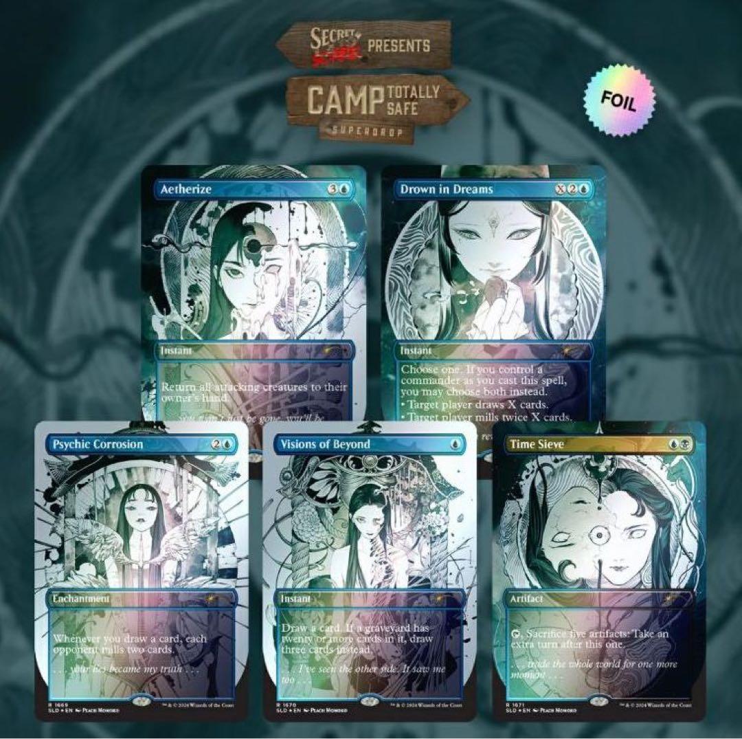 マジック：ザ・ギャザリング Secret Lair Peach Momoko Foil Edition