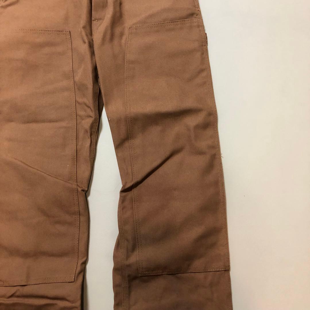 美品32×32 アメリカ製！ラウンドハウス　ダブルニーオーバーオール i66s