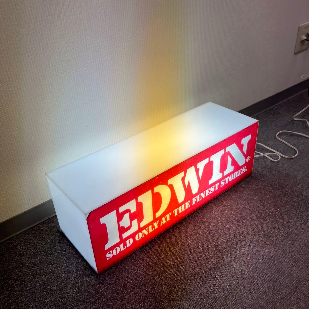 非売品　EDWIN エドウィン 電光看板　サインボード　600×200mm