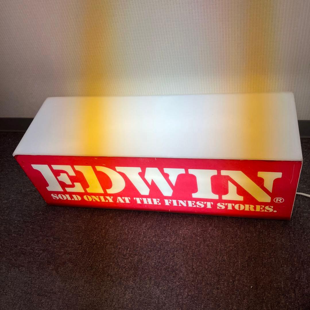非売品　EDWIN エドウィン 電光看板　サインボード　600×200mm