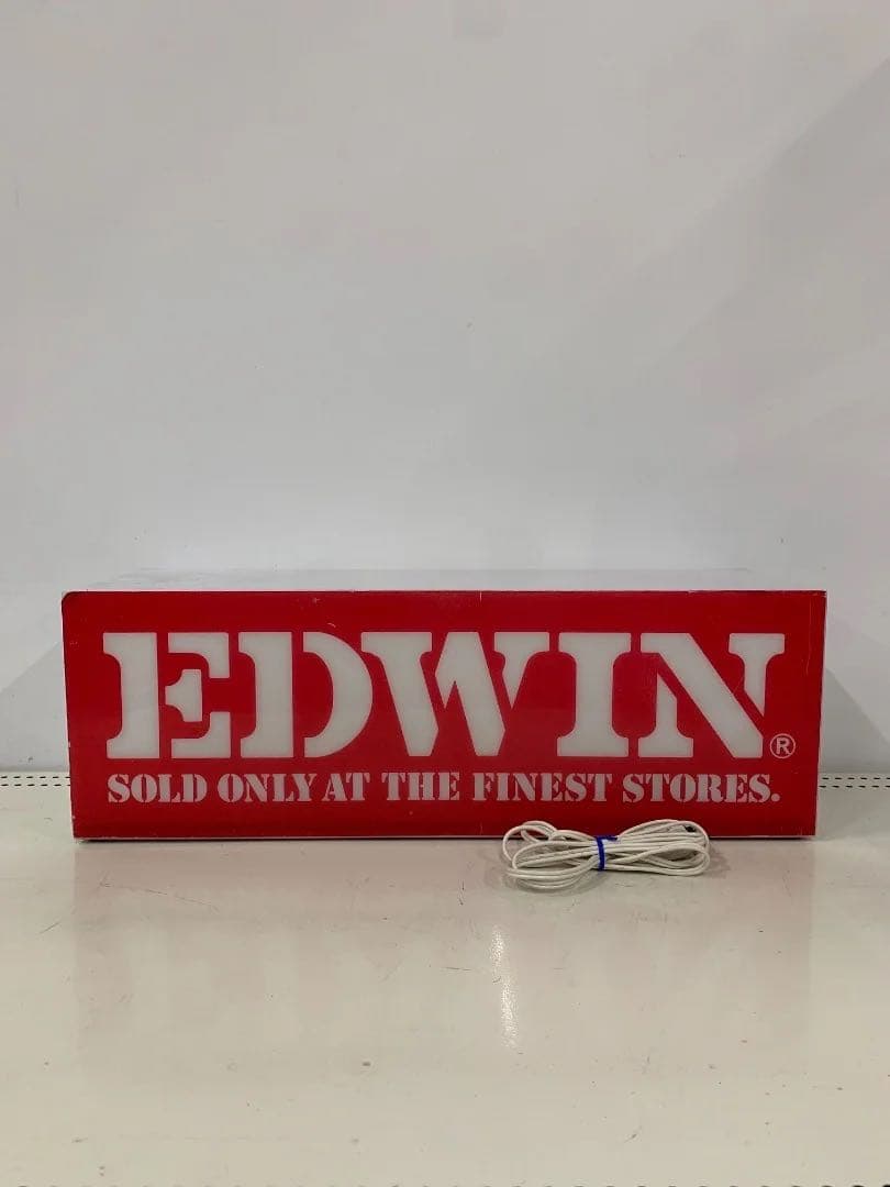 非売品　EDWIN エドウィン 電光看板　サインボード　600×200mm
