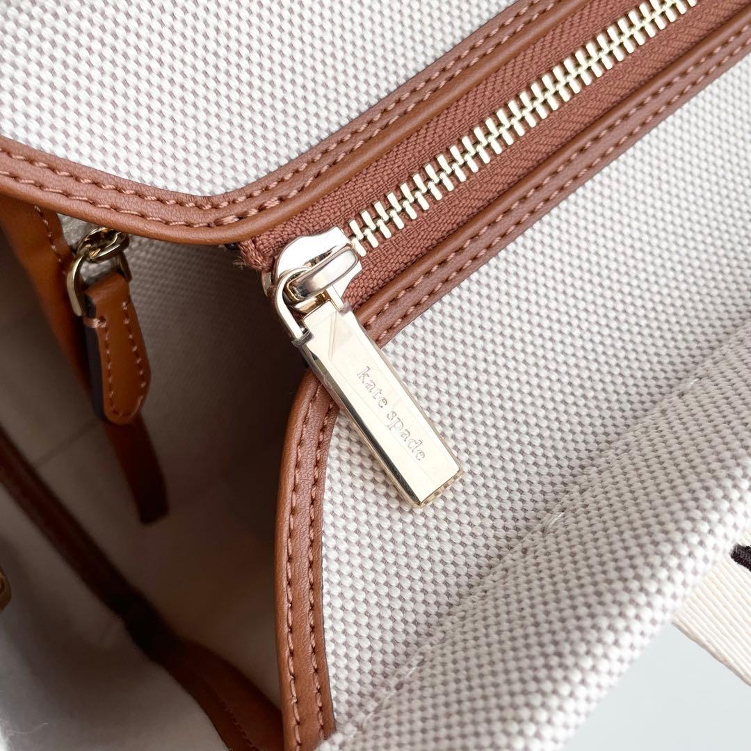 ケイトスペード ハンドバッグ プレンティ キャンバス 2way 新品保管
