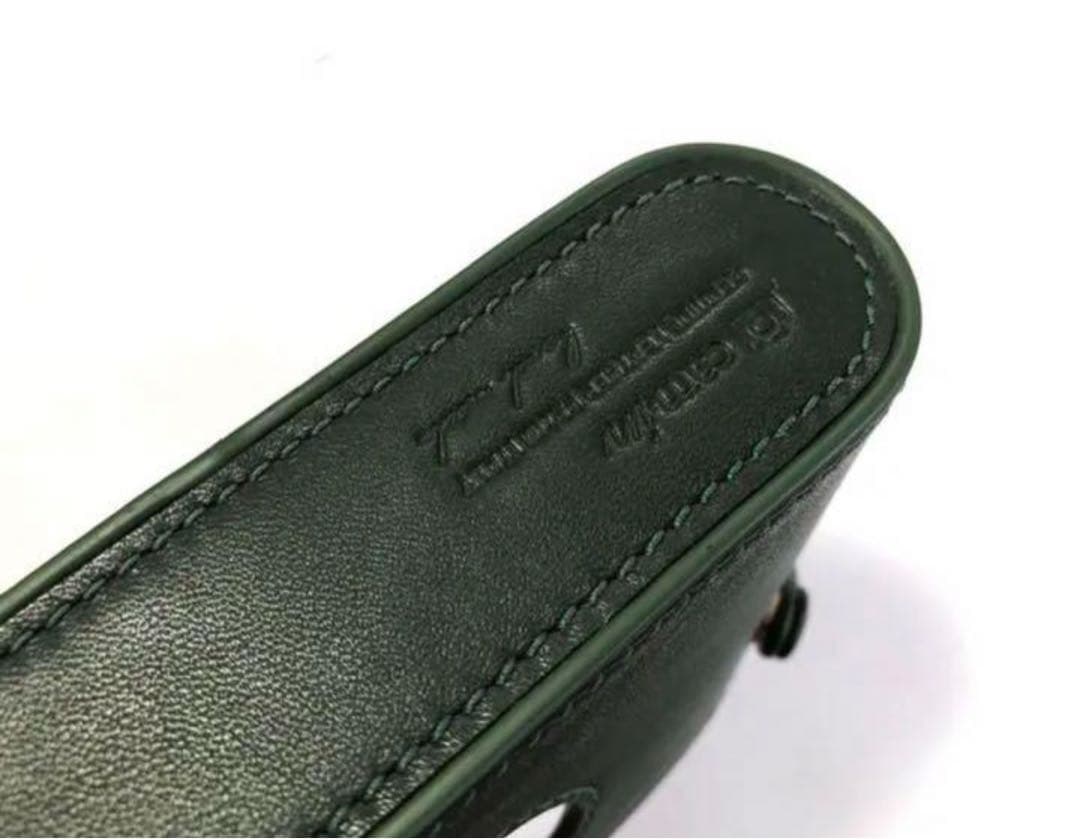 新品 イタリア製本革 カメラケース LEICA ライカ 初期M3用 緑