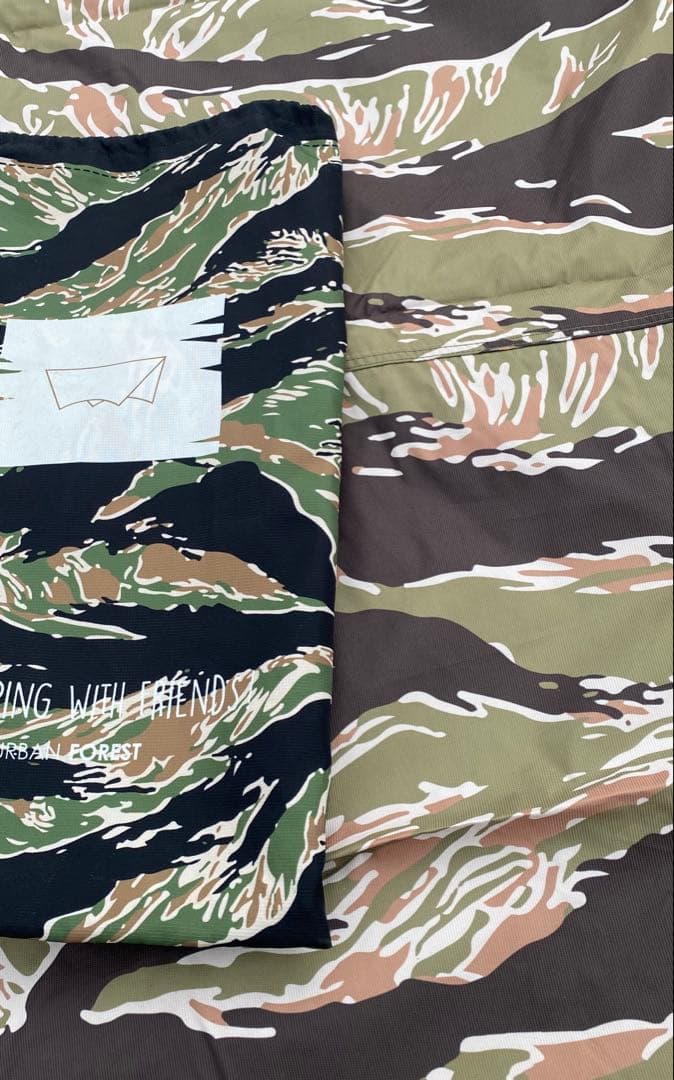 男幕　The Arth×URBAN FOREST たいがー タープ　訳あり