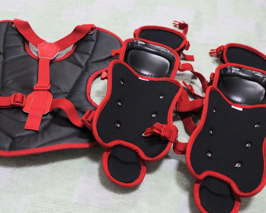 久保田スラッガー 軟式少年用 キャッチャー防具 レガース＆プロテクター セット