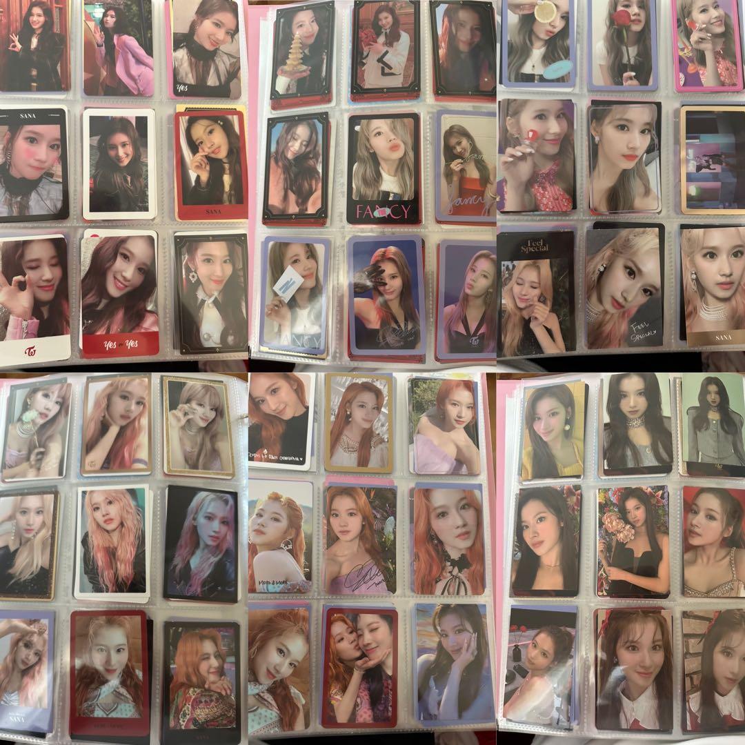 TWICE サナトレカまとめ売り 200枚+αラキドロトレカステッカー等