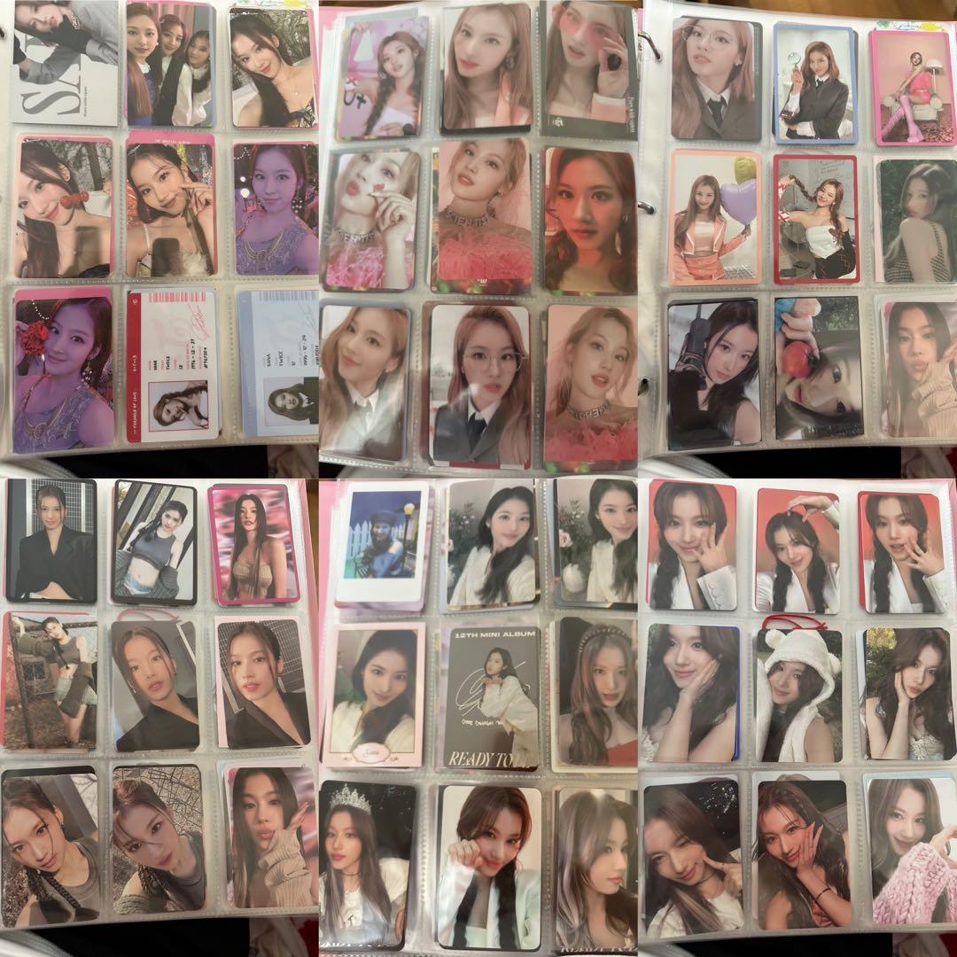 TWICE サナトレカまとめ売り 200枚+αラキドロトレカステッカー等