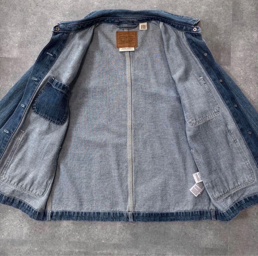 LevisリーバイスカバーオールインディゴブルーアメカジGジャンデニムジャケット