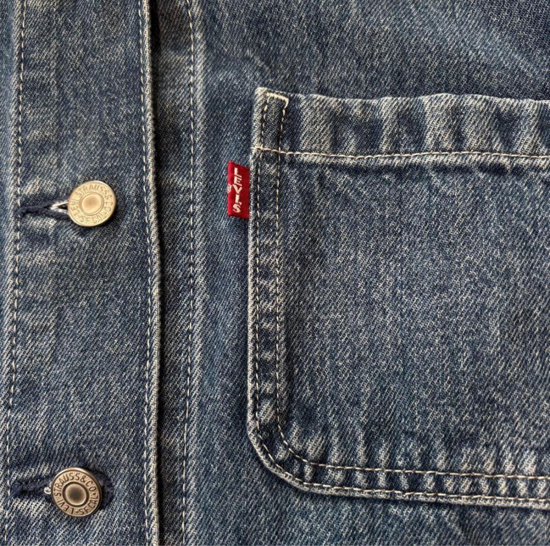 LevisリーバイスカバーオールインディゴブルーアメカジGジャンデニムジャケット