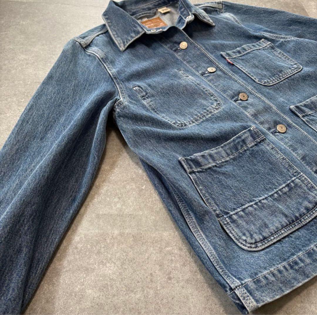LevisリーバイスカバーオールインディゴブルーアメカジGジャンデニムジャケット
