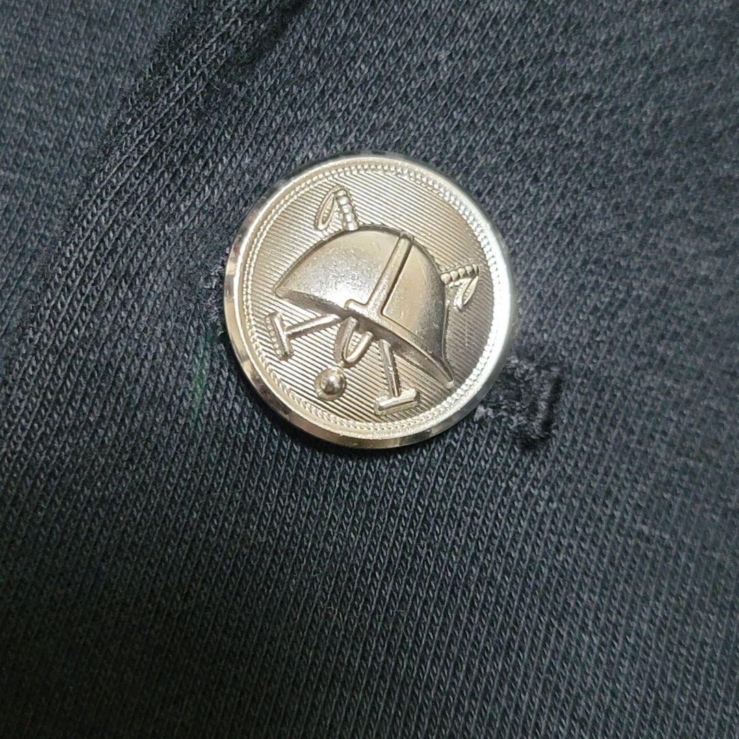 ポロラルフローレン テーラードジャケット 刺繍 エンブレム 銀ボタン ブレザー