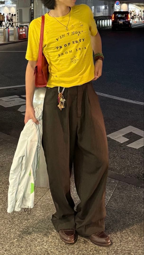 Ballsybr others B.BALLSY ストライプウエスタンスパンツ